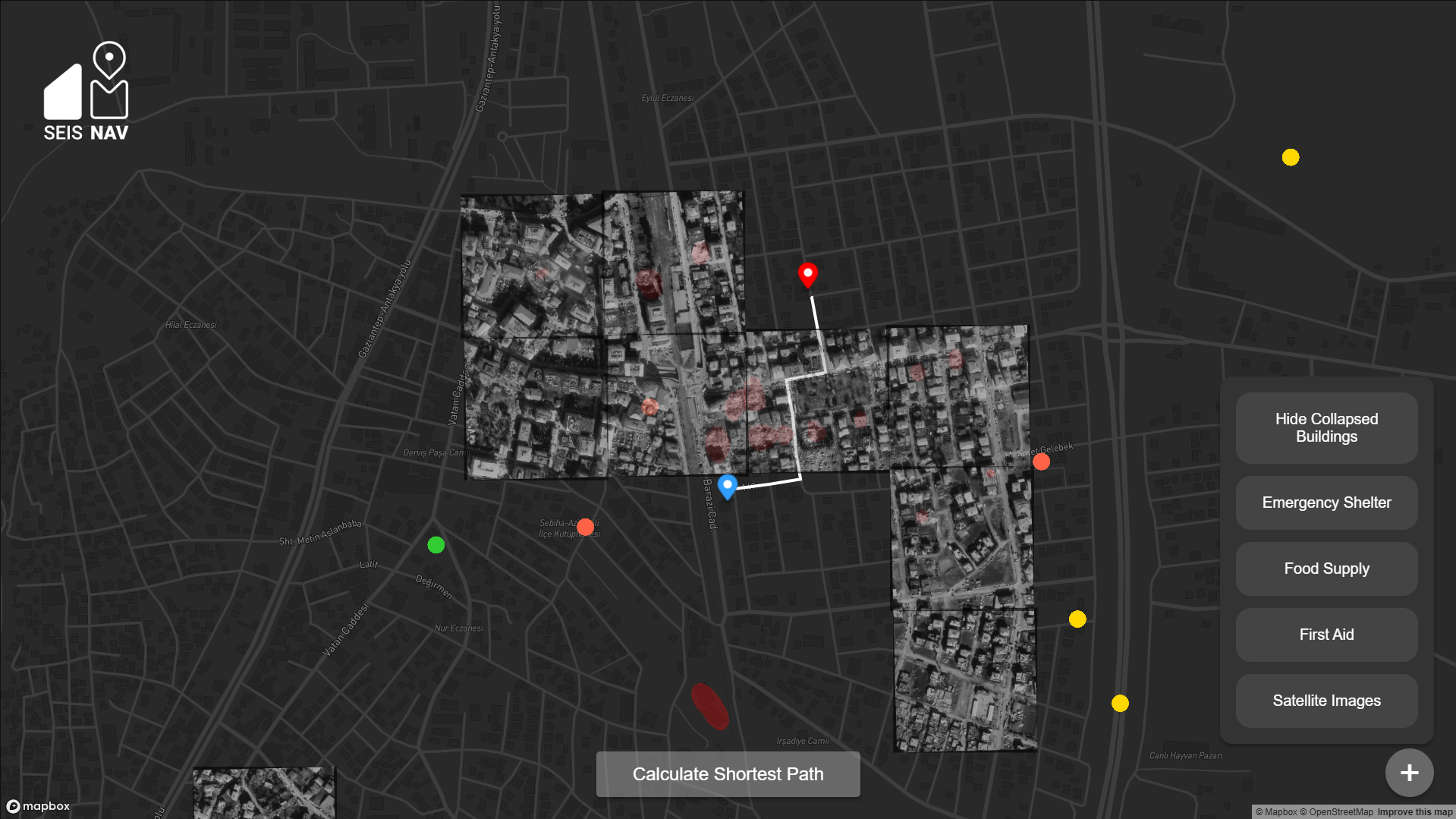 SeisNAV Disaster Response System